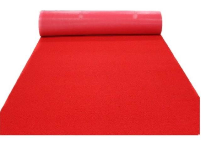 Red Carpet nhựa dày chống thấm thảm không trơn trượt có thể được cắt hành lang cửa tấm thảm chùi chân chào đón nhà mat tùy biến - Thảm thảm ngủ văn phòng