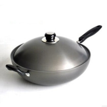 Supor wok uncoated less oil smoke pot anti-scratch and wear-resistant hard wok PC32C1 frying pan