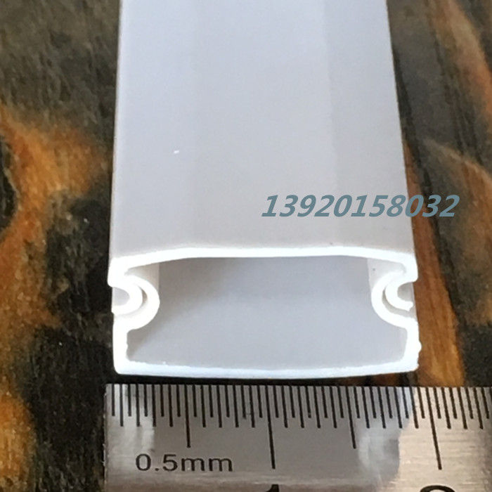 PVC line trough assembly line trough Jiangsu type drum surface slot 20*10 thickness type new material wiring slot walking slot