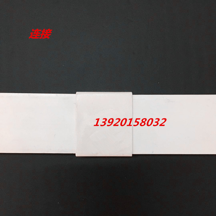 PVC equipped flame retardant wire slot accessories 100 * 60 connector joints directly Guangdong type plane slot accessories