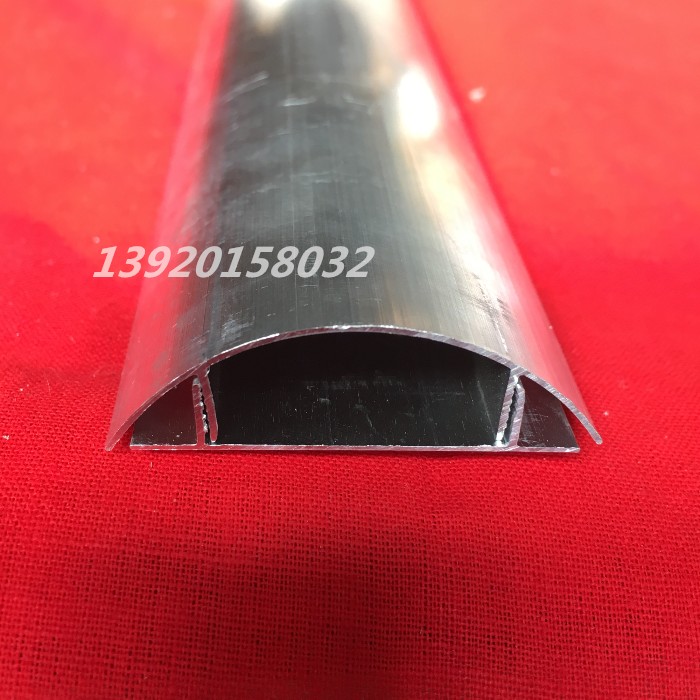 Aluminum alloy wire slot aluminum alloy floor slot 40 arc floor slot wire slot manufacturer direct sales