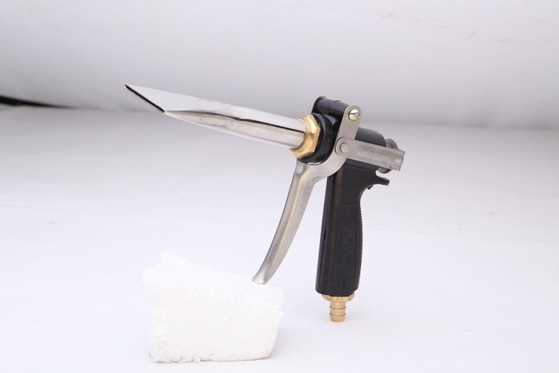 Foam machine accessories spray gun flat mouth with valve flat mouth water outlet valve nozzle plastic spray gun wd-751385