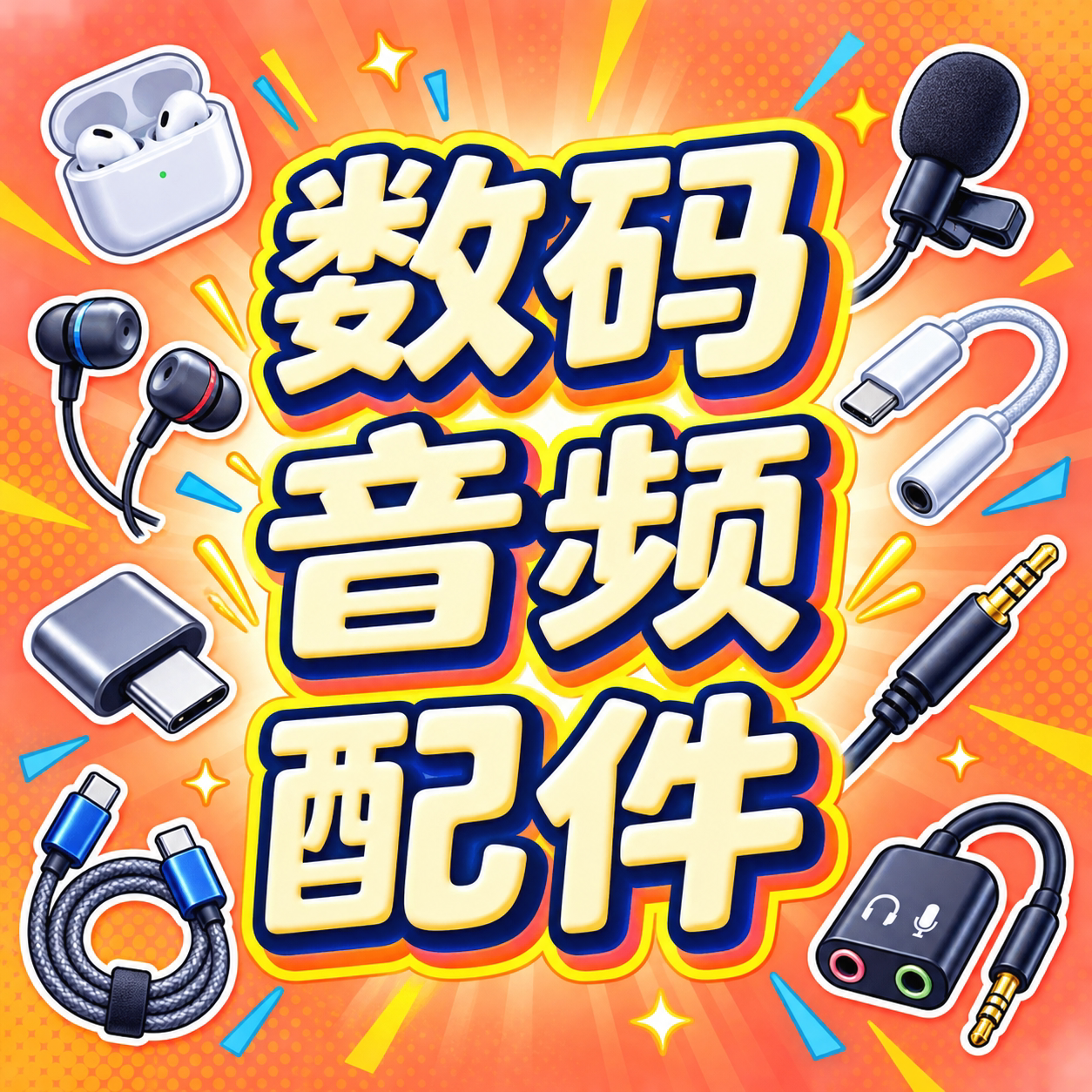 音频配件折扣店