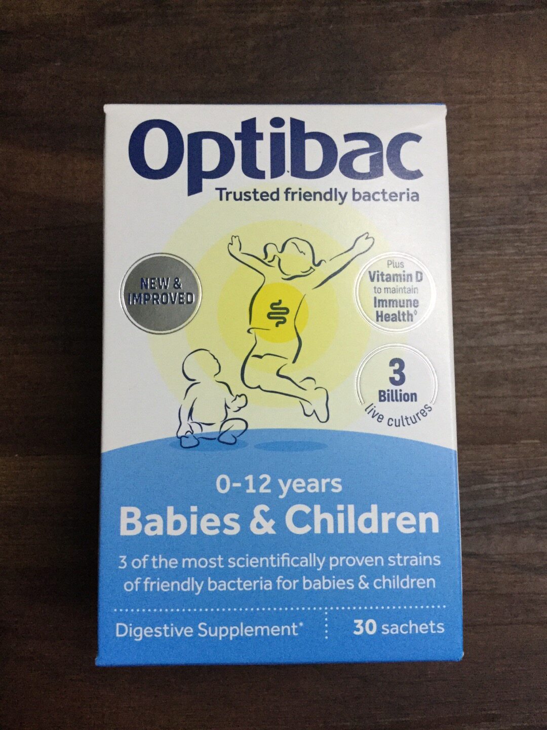UK OptiBac Probiotics infant probiotics newborn pregnant woman 30 packs