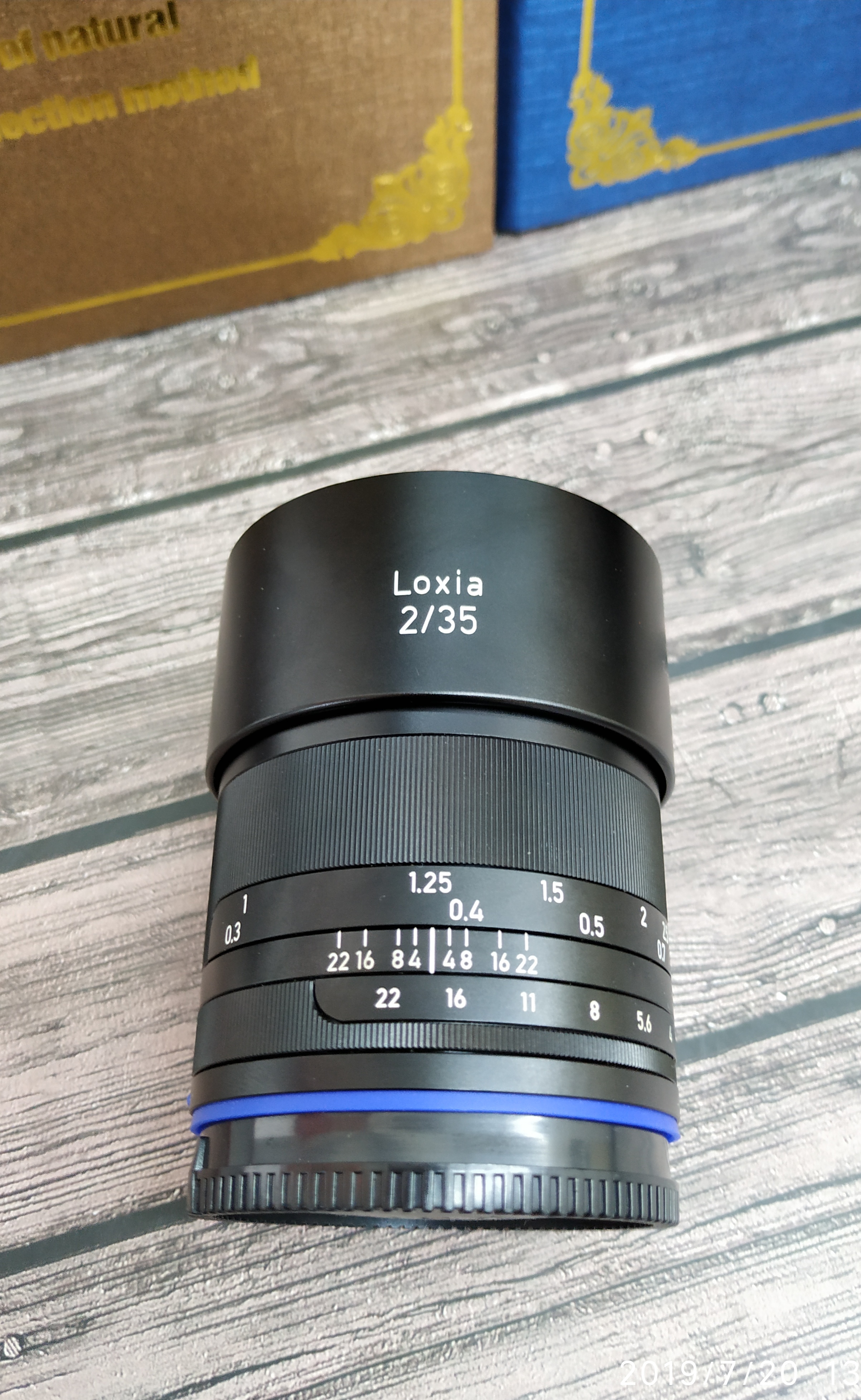 Zeiss Loxia 21 F2 8 25 F2 4 35 50 F2 full-frame E-mount manual fixed-focus lens