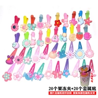 20 зажимов с фруктами+20 металлических дно