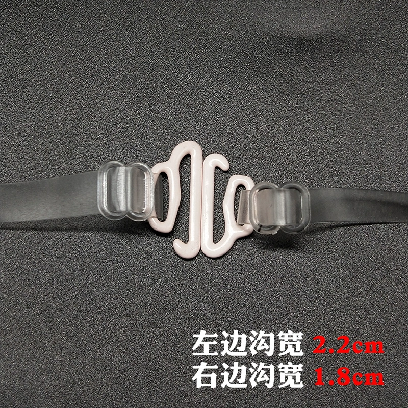 Móc rộng vô hình dây đeo vai nữ trong suốt đồ lót chống trượt với dây đeo vai trong suốt nữ đồ lót liền mạch có thể điều chỉnh với một cổ áo từ dây áo trong suốt