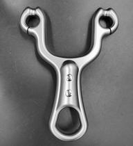 Titanium Yi traditional titanium alloy TC21 CNC traditional bow non - Liu - wave boutique high - end eye