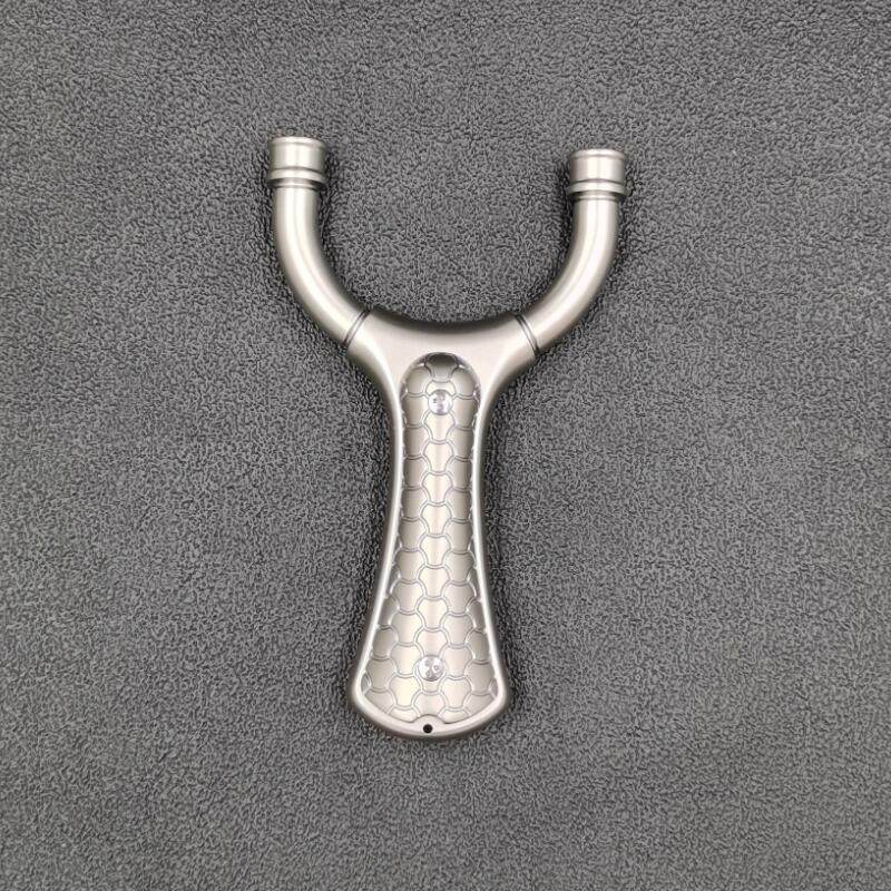 Titanium Yi outdoor high-end CNC titanium alloy slingshot against the 2nd generation titanium alloy flat skin slingshot