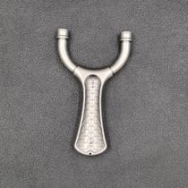 Titanium - yi outdoor high - end CNC titanium alloy slingshot by deer 2 generation titanium alloy flat slingshot
