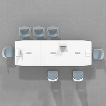 The First Office conference table is simple modern conference room table and chair combination training long table negotiation table office furniture