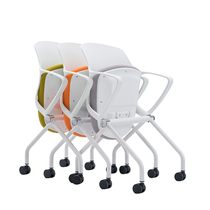 Training chair folding chair training room computer chair rotating color chair simple modern office office furniture EKR1