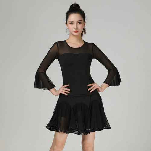 2024 Plaza Dance Clothing Network Make Elice Latin Dance Новый набор национальных стандартных танце