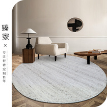  Handmade wool round carpet Living room Modern minimalist Bedroom room cloakroom Sofa Coffee table floor mat Bedside blanket