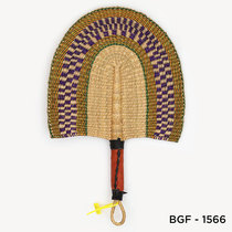 Morocco fan Hand woven grass woven fan Daily ins color grass woven fan