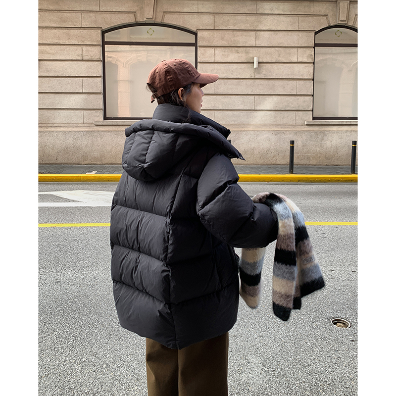 95% White Duck down Black down Jacket for Women, Winter Mid-Length 2026 New Style, Stylish for Petite Figures, Korean Version, Thickened Coat 95% White Duck down Black down Jacket for Women, Winter Mid-Length 2026 New Style, Stylish for Petite Figures, Korean Version, Thickened Coat