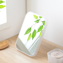 Minimalist folding make-up mirror desktop Desktop Dresser Dorm Room Girl Big Mirror Lady Beauty Mirror Nordic