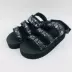 Dép xăng đan Li Ning Giày nam 2018 Thời trang thể thao Velcro Trend Sandals Giày đi biển AGUN007 / 009 xăng đan đế xuồng Giày thể thao / sandles