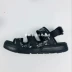 Dép xăng đan Li Ning Giày nam 2018 Thời trang thể thao Velcro Trend Sandals Giày đi biển AGUN007 / 009 xăng đan đế xuồng Giày thể thao / sandles