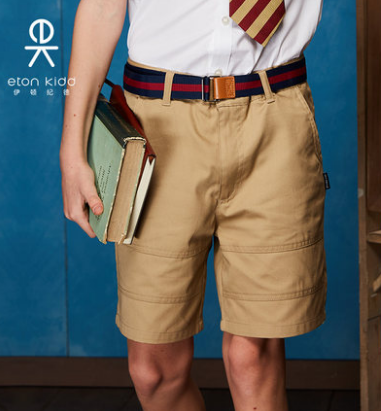 Eaton Gide School Uniform Children's Suit Casual Academy Boys Shorts Summer Gentleman's Pants 09K142 09k132