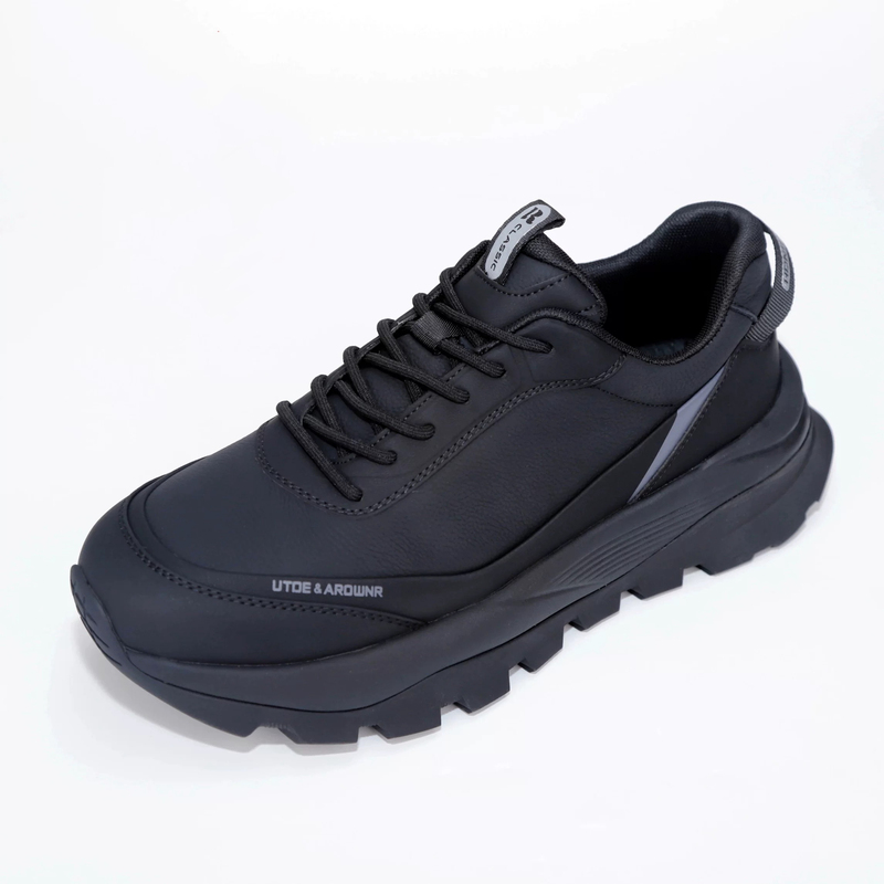 Men's Sneakers 2026 Spring New Style Genuine Leather Breathable Versatile Men's Thick-Soled Non-Slip Driving Casual Trendy Shoes for Men