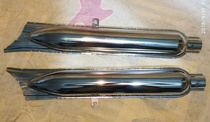 Yangtze River Healing 750 stainless steel 304 exhaust pipe fish tail silencer thick material stainless steel sound muddy
