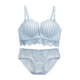 Mật ong Kiss Bra Set Ren Sexy Áo ngực nhỏ điều chỉnh nhận sữa Phần mỏng Không có vòng thép Đồ lót tập hợp nữ quan lot