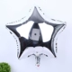 18 -INCH Pentagram Silver Color