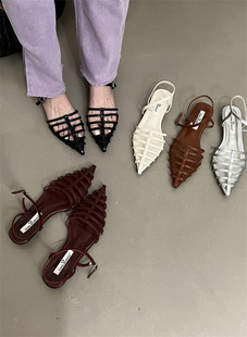 Сексуальные летние сандалии, серебряная обувь с заостренным носом на каблуке