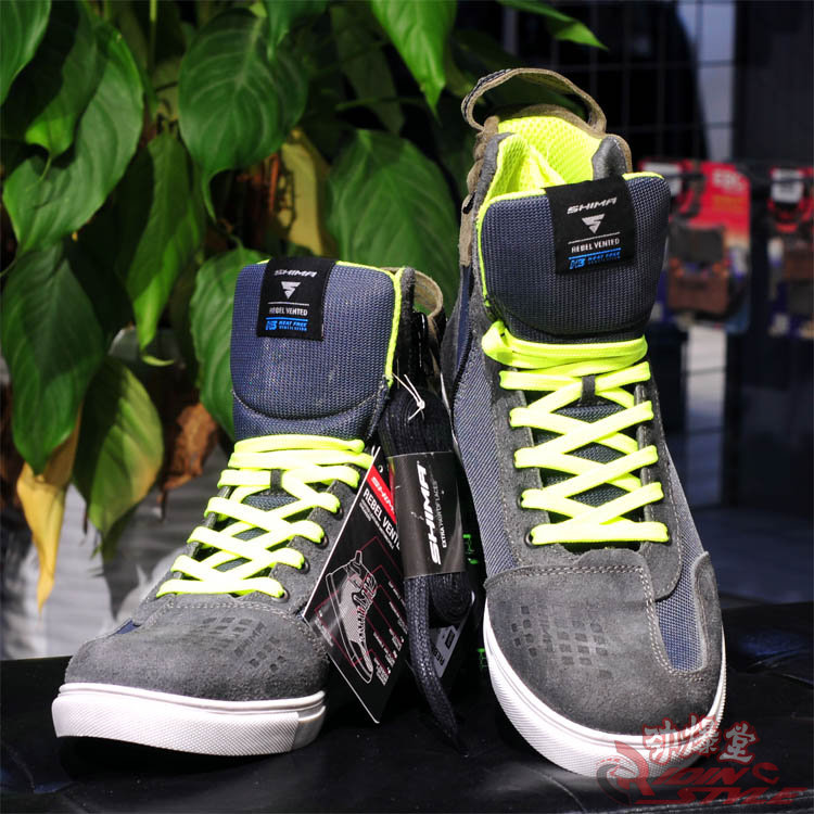 European imported Shima biker skate shoes biker cowhide protective shoes fall-proof breathable men's sneakers Rebel