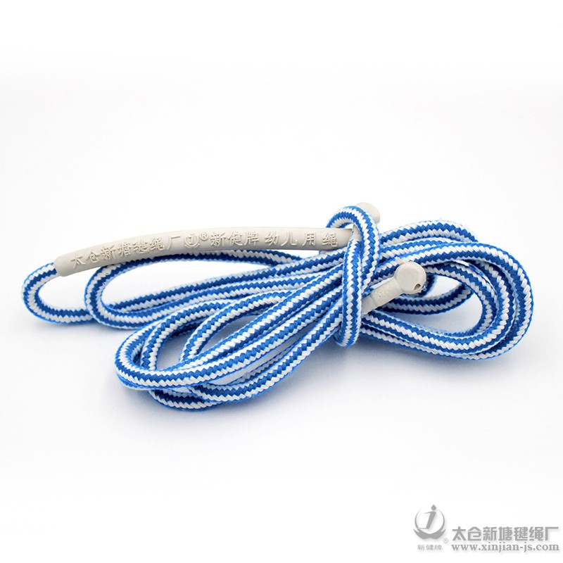 Taicang New Jin Brand New Products Weaving Toddler Balcony Color Competition Exercise Short Jump Rope
