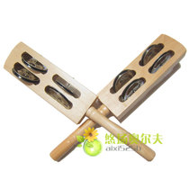 Special offer Oriental baby-friendly Orff school kindergarten toy teaching aids childrens percussion instrument 4 bell plate cymbal