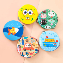 Orff musical instrument kindergarten wooden cartoon hand tambourine childrens hand clap drum shaker drum clap drum