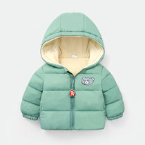 Childrens Down Cotton Boy Girls Childrens Baby Baby and Young Childrens Handling Cotton Cotton Coat Warm Winter Costume