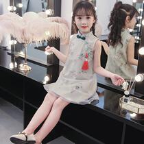 Childrens dress Super Ocean Princess Chinese Window Wearskirt Renaissance