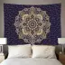 Tấm thảm boho Phong cách Đông Nam Á Mandala Treo tường Trang trí nền Shading TV Bảng vải Tapestry