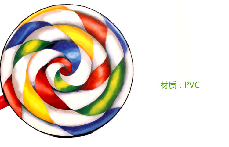 Trống tay trẻ em Orff bộ gõ đồ chơi tambourine kẹo mút trống âm nhạc dạy trẻ em câu đố trống trẻ em