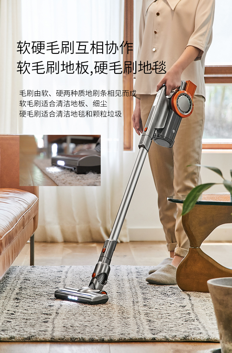 máy lau nhà hơi nước karcher Máy hút bụi không dây của Đức nhà nhỏ mạnh mẽ cầm tay đẩy thanh ngoài công suất cao sạc cực êm máy hút bụi cầm tay bosch