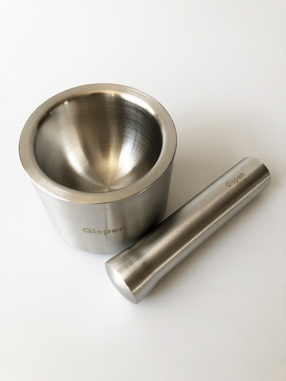 XMAN+ inventory garlic masher kitchen garlic mashed manual garlic press garlic mortar mash medicine 304 stainless steel grinder