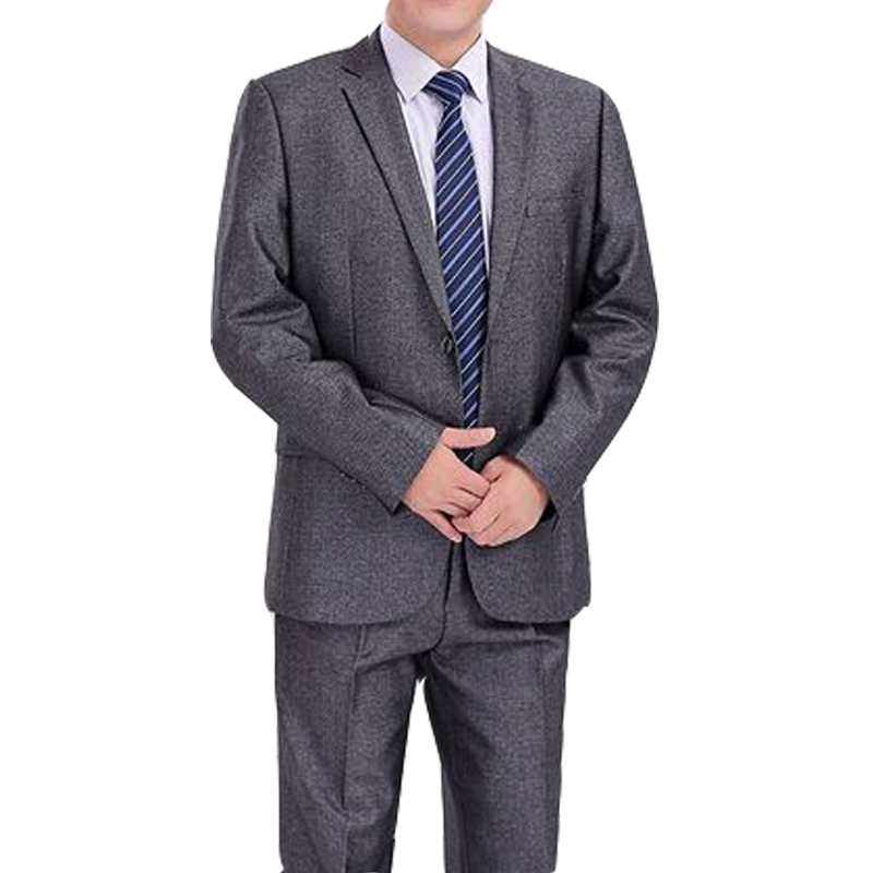 Elderly Western suit suit men's loose casual old man's grandparents West suit 50-60-70-year-old father Spring and Autumn wedding suit