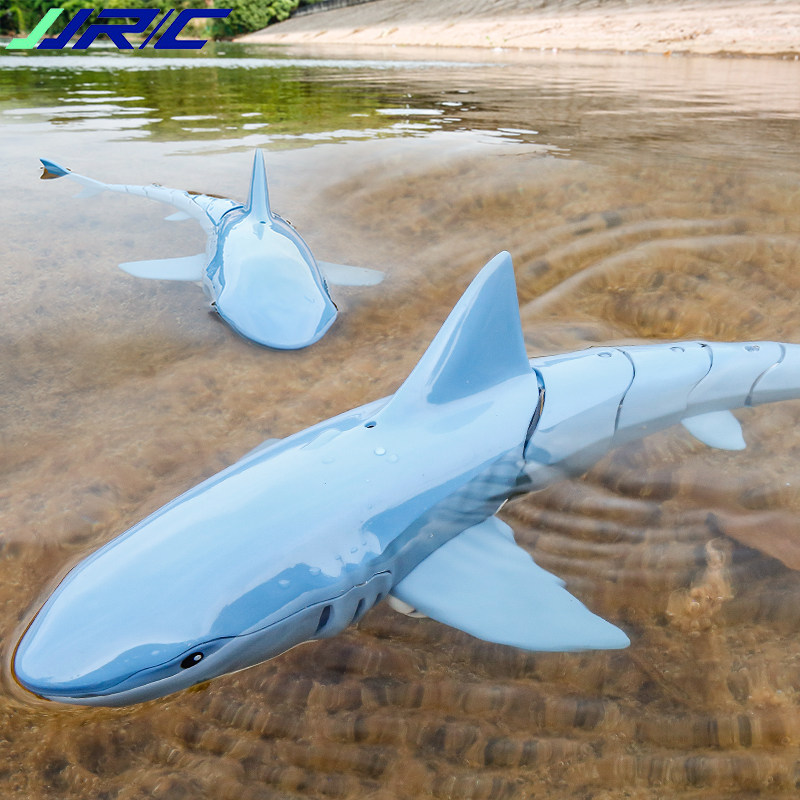 Remote control shark crocodile child toy boat downwater net red shark toy electric simulation boy animal false fish