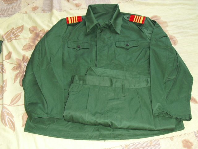 87 Wupolyester Card Winter essay training suit Eight-seven style combat training suit original set of military training clothing authentic product recommended winter military green