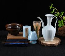 Song Dynasty tea set tea powder tea light tea gift box set imitation Song Dynasty tea set a complete set of tea powder