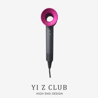 Уход за волосами Yi Z Club не болит волосы, предотвращает летающие, быстрые сухие прямые волосы, горячие и холодные много -более отрицательные ионные волосы.