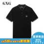 GXG nam mùa hè mới màu đen ngắn tay áo sơ mi polo áo sơ mi áo thun quốc triều GY124606E - Polo áo polo tay dài