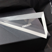 High transparent 20mm acrylic plate red and blue colored plexiglass plate isolation plate custom processing cutting uv laser