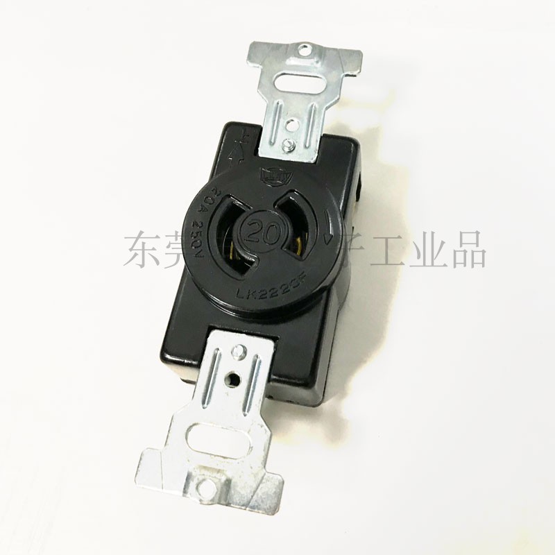 LKEW Taiwan Longwang Industrial Socket LK2220F LK6220 Uninstalled Socket Bakelite Socket 20A250V