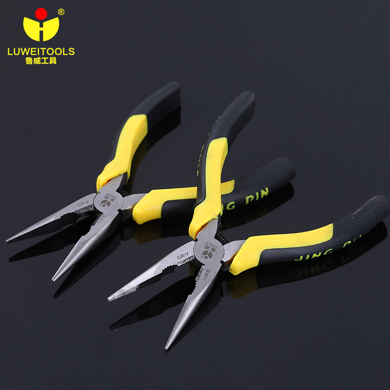 Sharp Nose Pliers Five Gold Tools Non-slip Handle Pointed Pliers Spike Needle Mouth Pliers Broken one and more versatile-Taobao