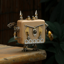  Mechanical party creative music box handmade metal assembly DIY production holiday gifts children girls send little girls