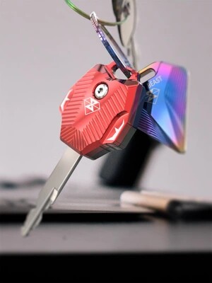 Yadi X5 X-Men 7 Universal Key Head Modification Accessories Electric Vehicle Decoration Key Case Personality Creativity